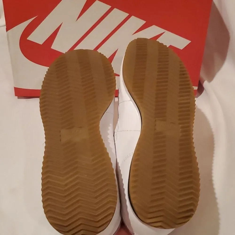 NIKE CORTEZ MISTER CARTOON WHITE! Womens Size 7. UNISEX Wore 1x! LIKE NEW!